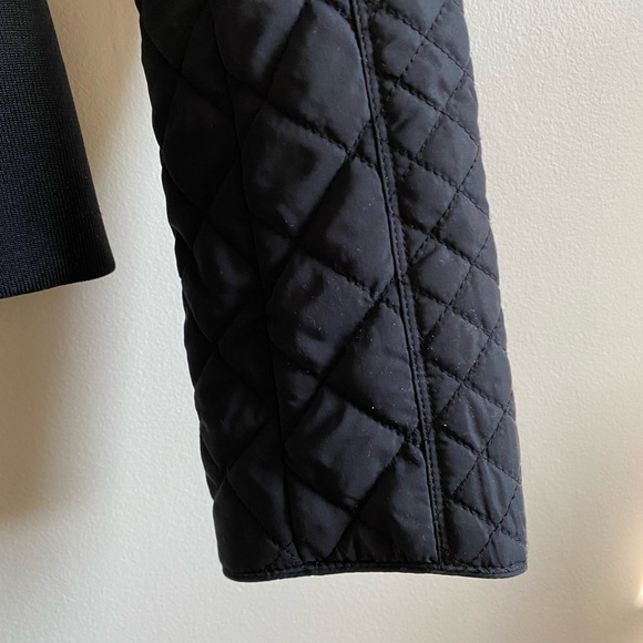 NY&Co Black Quilted Zip up Jacket XS - Picture 5 of 10